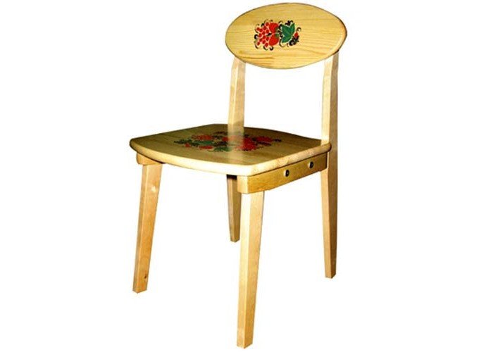 Детские столы и стулья Хохлома Стул детский разборный Ягоды/Листья