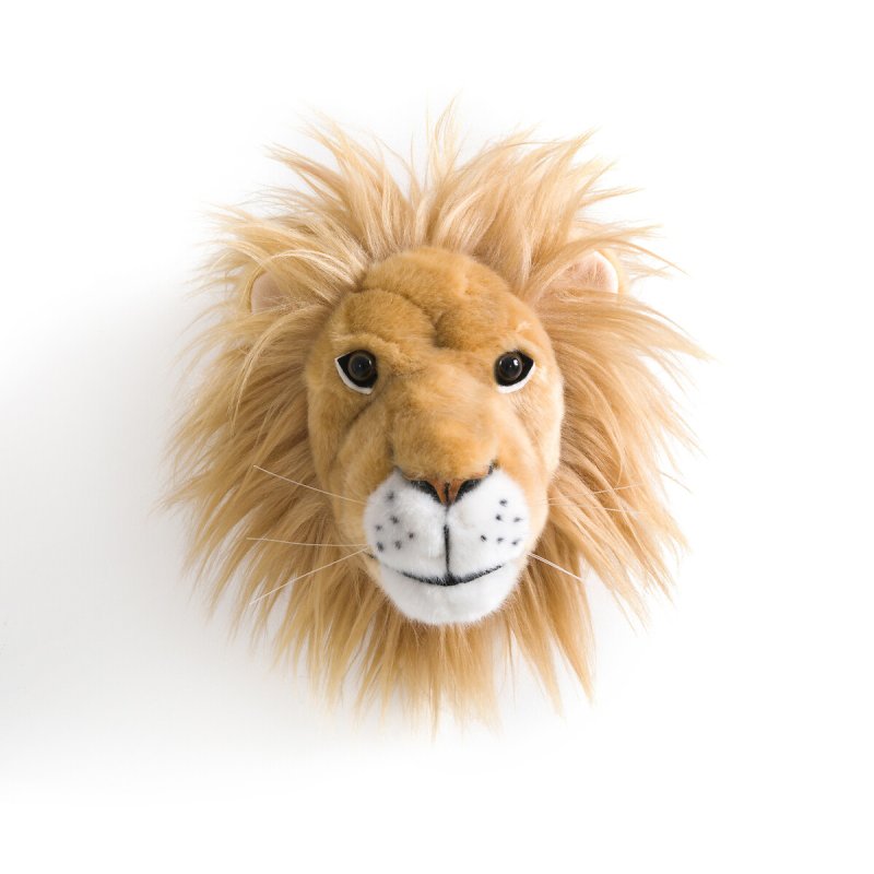 Украшение LaRedoute Украшение Настенное в виде головы льва детское Hayi единый размер бежевый