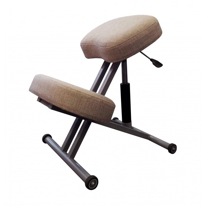 Кресла и стулья Олимп Коленный стул повышенной комортности с газлифтом СК1-2ГЛ (черный корпус)
