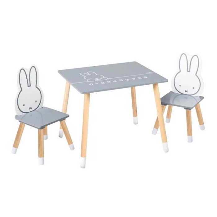 Детские столы и стулья Roba Комплект детской мебели  Miffy (стол, два стульчика)