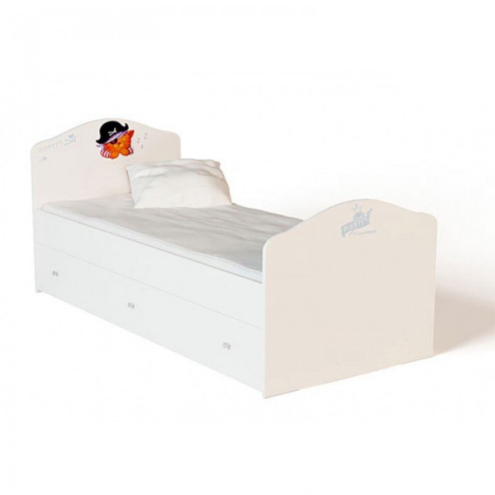 Кровати для подростков ABC-King Pirates без ящика 160x90 см