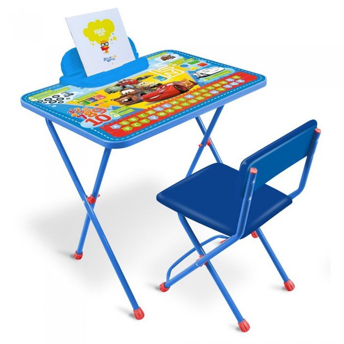 Детские столы и стулья Ника Набор мебели Тачки