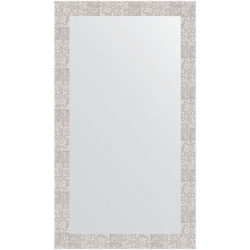 Зеркало Evoform Definite 116х66 BY 3211 в багетной раме - Соты алюминий 70 мм