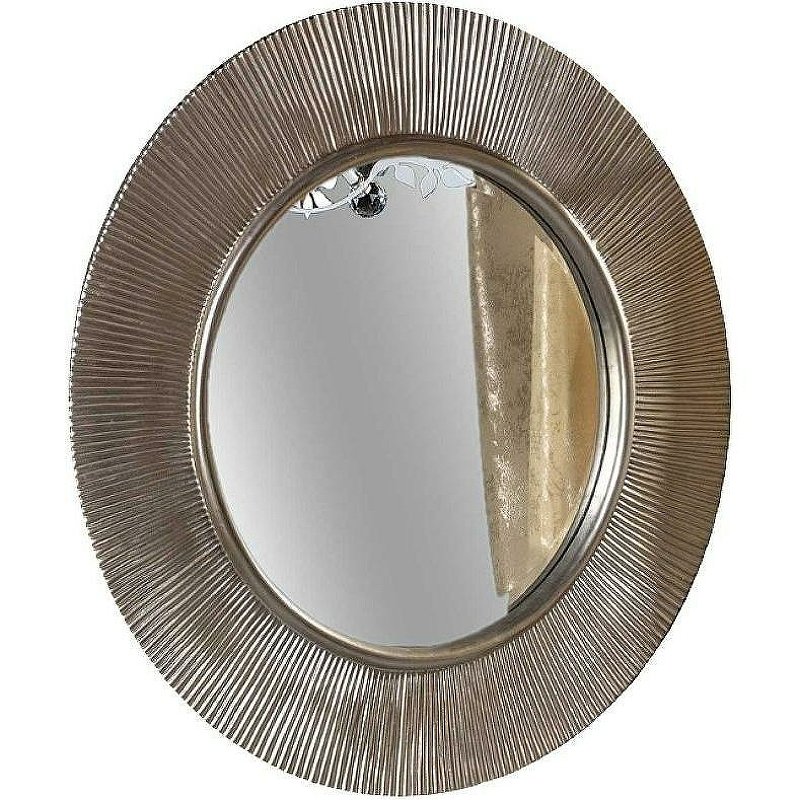 Зеркало Boheme Neo-Art Shine 82 528-SL light с подсветкой Серебро глянец