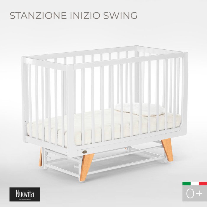 Детские кроватки Nuovita Stanzione Inizio Swing (маятник продольный)