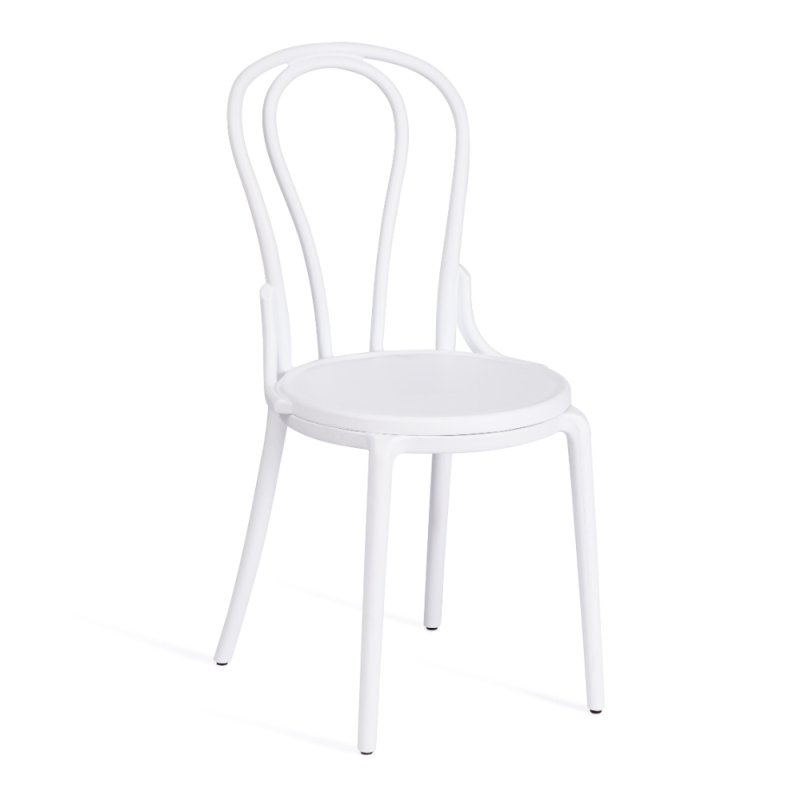 Стул ТС Thonet 01 пластиковый белый 42х52х89 см