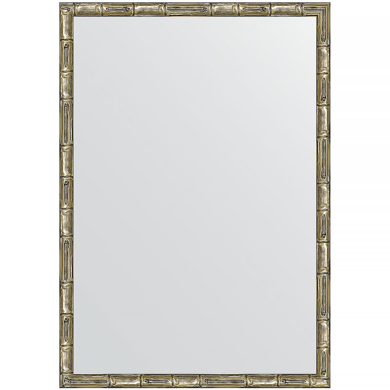 Зеркало Evoform Definite 67х47 BY 0625 в багетной раме - Серебряный бамбук 24 мм