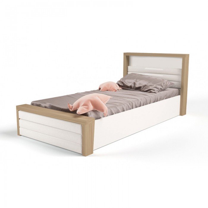 Кровати для подростков ABC-King Mix №6 c подъёмным механизмом и мягким изножьем 160x90 см