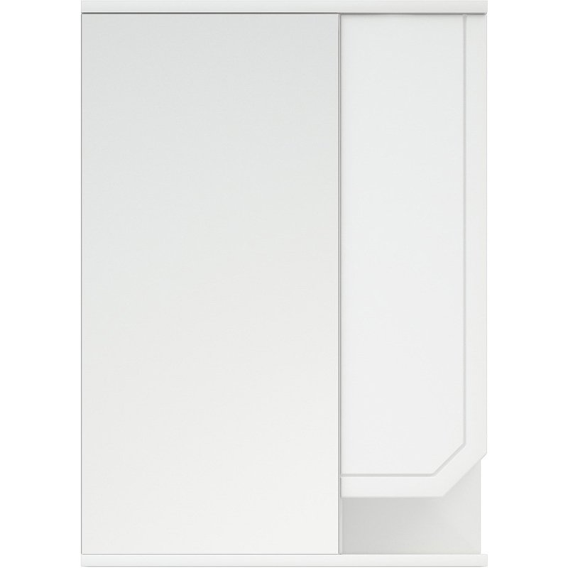 Зеркало со шкафом Corozo Сириус 55 SD-00001440 Белое