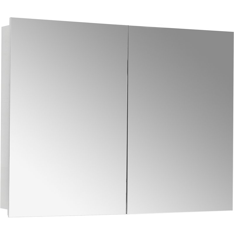 Зеркальный шкаф Aquaton Лондри 100 1A267302LH010 Белый глянцевый