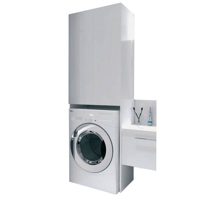шкаф напольный для стиральной машины 1MARKA Narni 67см белый
