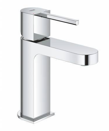 Смеситель для раковины GROHE Plus 33163003 S-Size, со сливным гарнитуром, гладкий