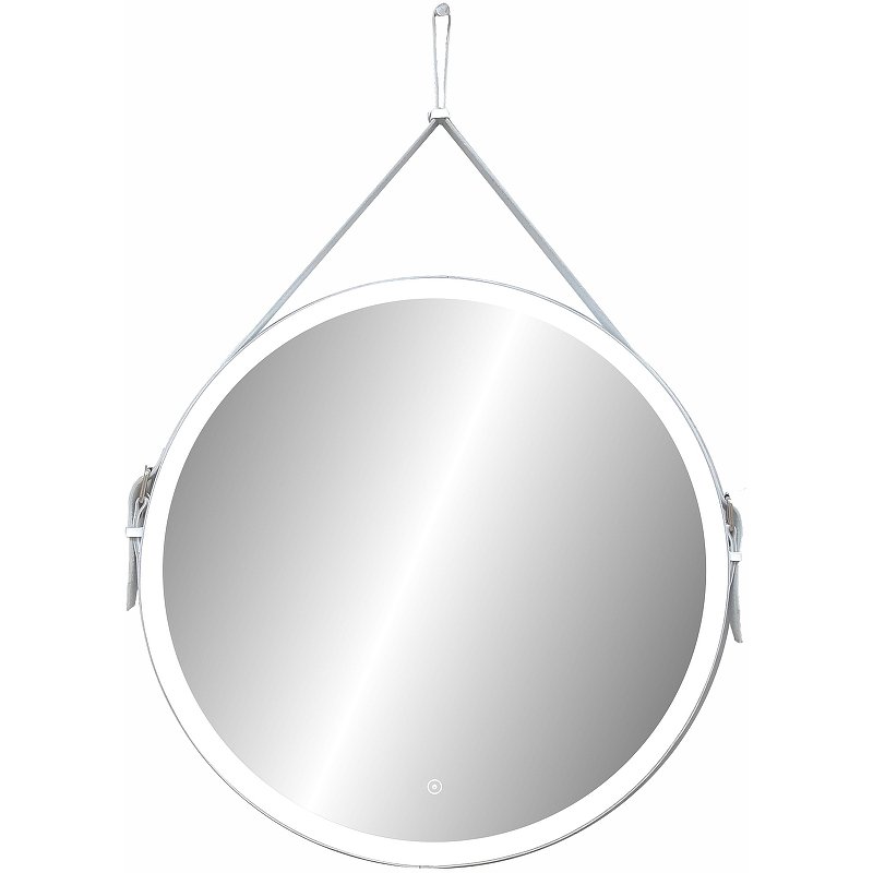 Зеркало Континент Millenium D 800 ЗЛП1706 с подсветкой Белое с сенсорным выключателем