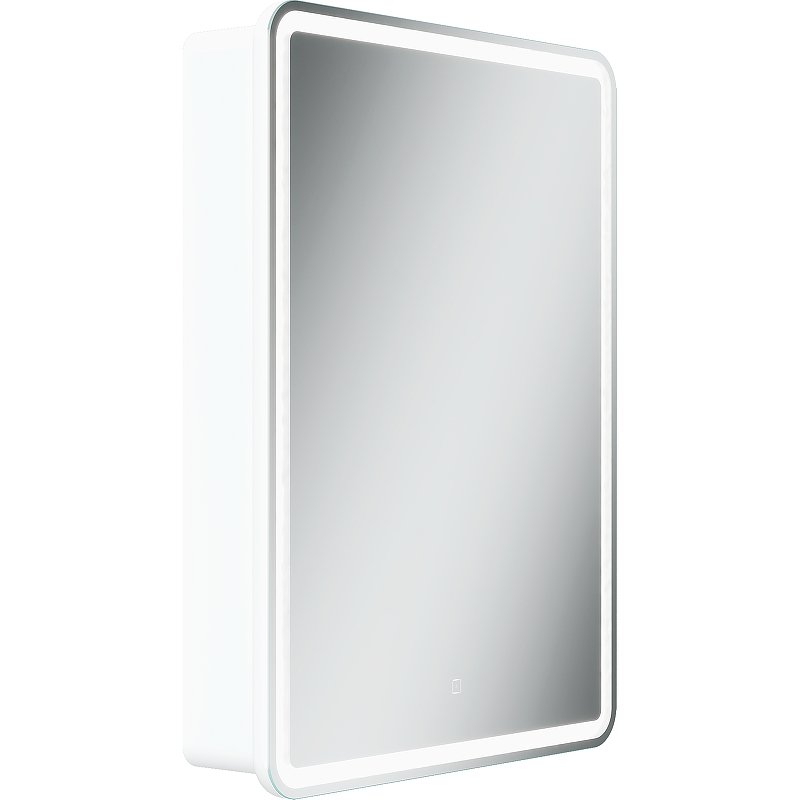 Зеркальный шкаф Sancos Diva 60 DI600 с подсветкой Белый с сенсорным выключателем