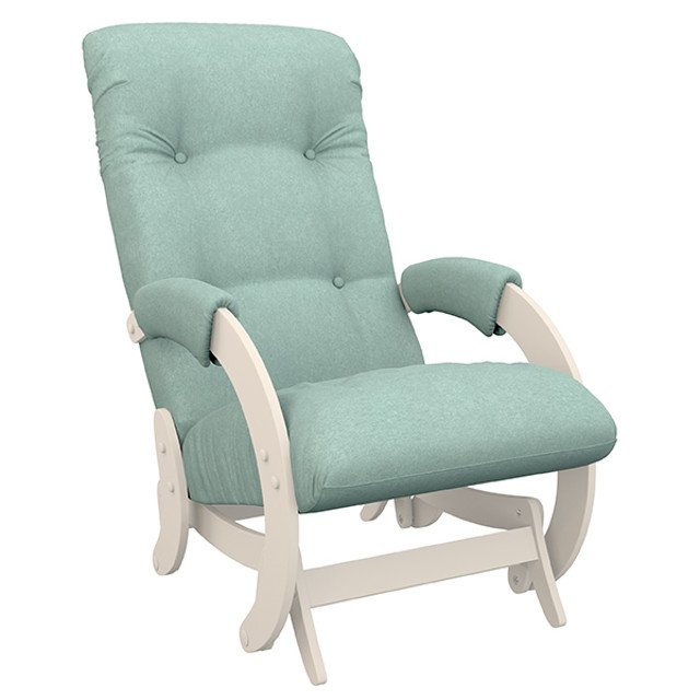 кресло-глайдер Модель 68 550х880х1000 дуб шампань/зеленый