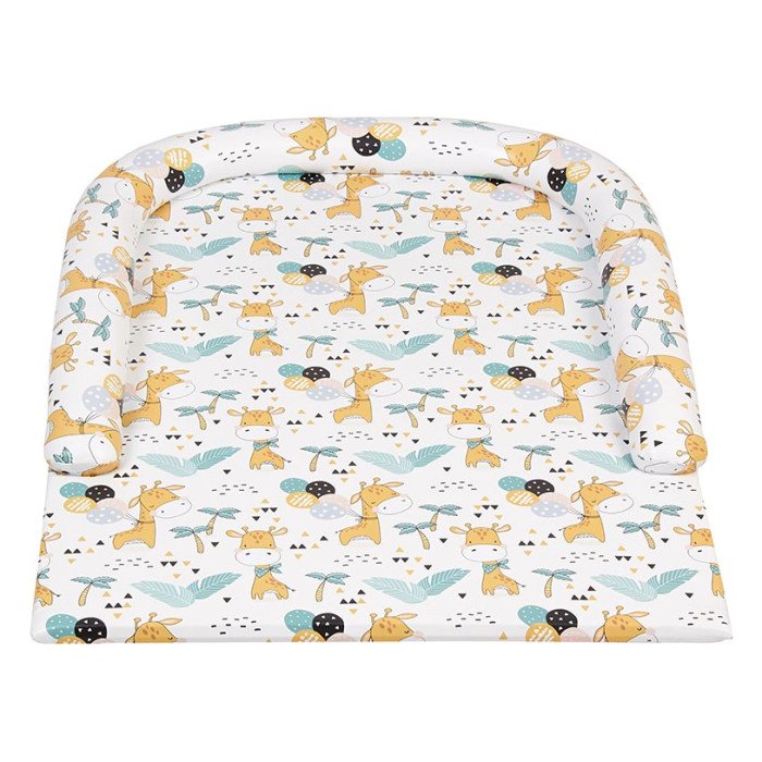 Накладки для пеленания Polini kids Доска пеленальная для детских кроватей с бортиками Жирафик