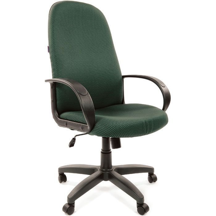 Кресло Chairman 279 JP15-4 черно-зеленый