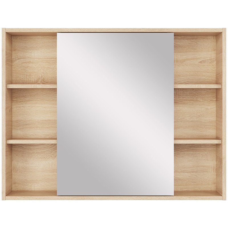 Зеркальный шкаф Sanstar Тоскана 100 420.1-2.4.1. Дуб сонома светлый