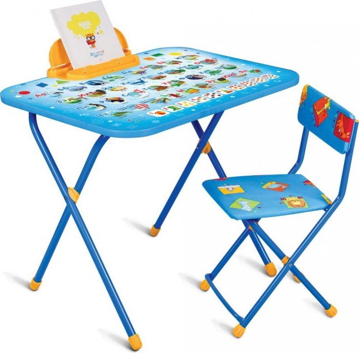 Детские столы и стулья Ника Комплект мебели Азбука