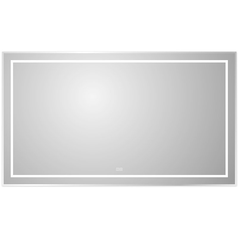 Зеркало BelBagno Kraft 140 SPC-KRAFT-1400-800-LED-TCH-WARM с подсветкой Сатин с сенсорным выключателем и подогревом