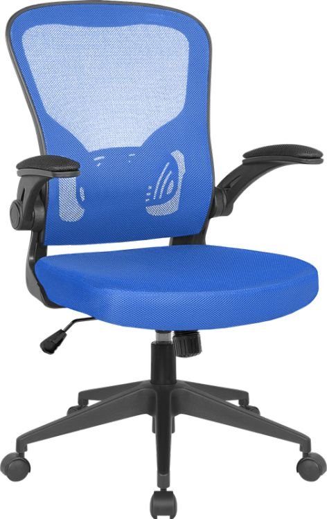 Кресло офисное Defender Akvilon синее, до 100кг,
