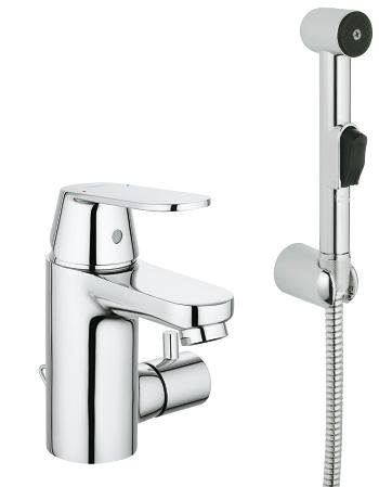 Смеситель для раковины Grohe Eurosmart Cosmopolitan с гигиенической лейкой 23433000