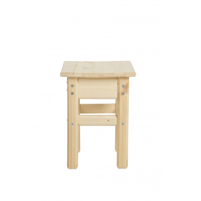 Детские столы и стулья Green Mebel Деревянный табурет 35х30х30 см