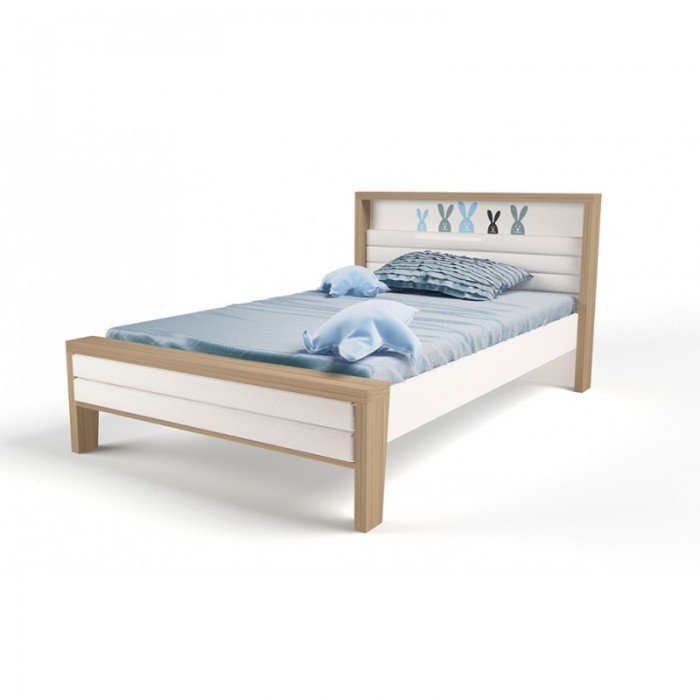 Кровати для подростков ABC-King Mix Bunny №2 с мягким изножьем 190x120 см