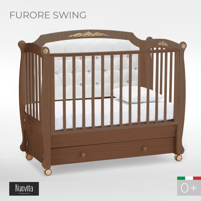 Детские кроватки Nuovita Furore Swing продольный маятник