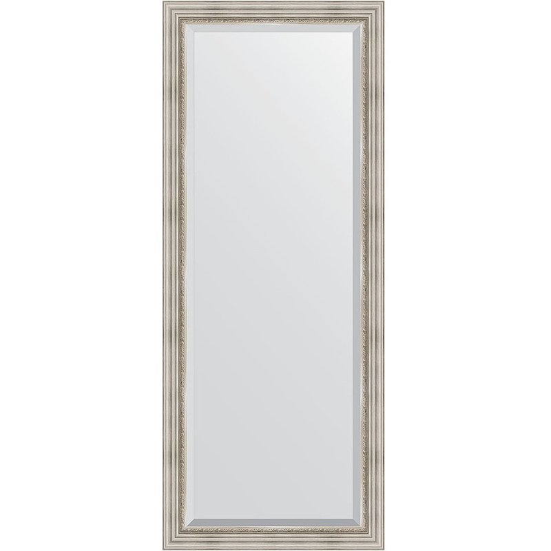 Зеркало Evoform Exclusive Floor 201х81 BY 6118 с фацетом в багетной раме – Римское серебро 88 мм
