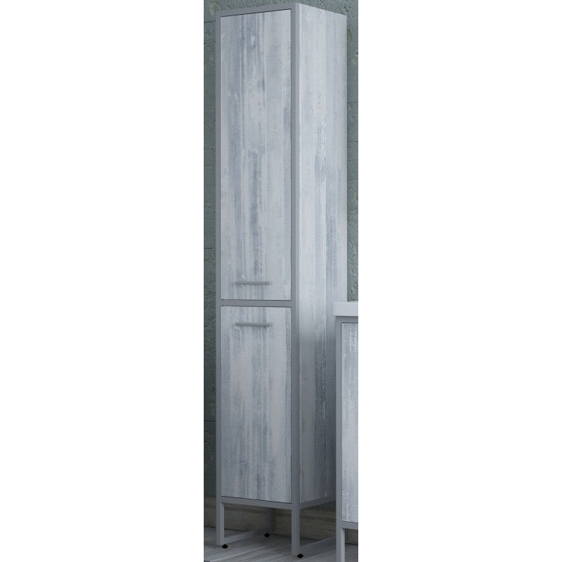 Шкаф пенал Corozo Айрон 35 SD-00000388 Серый