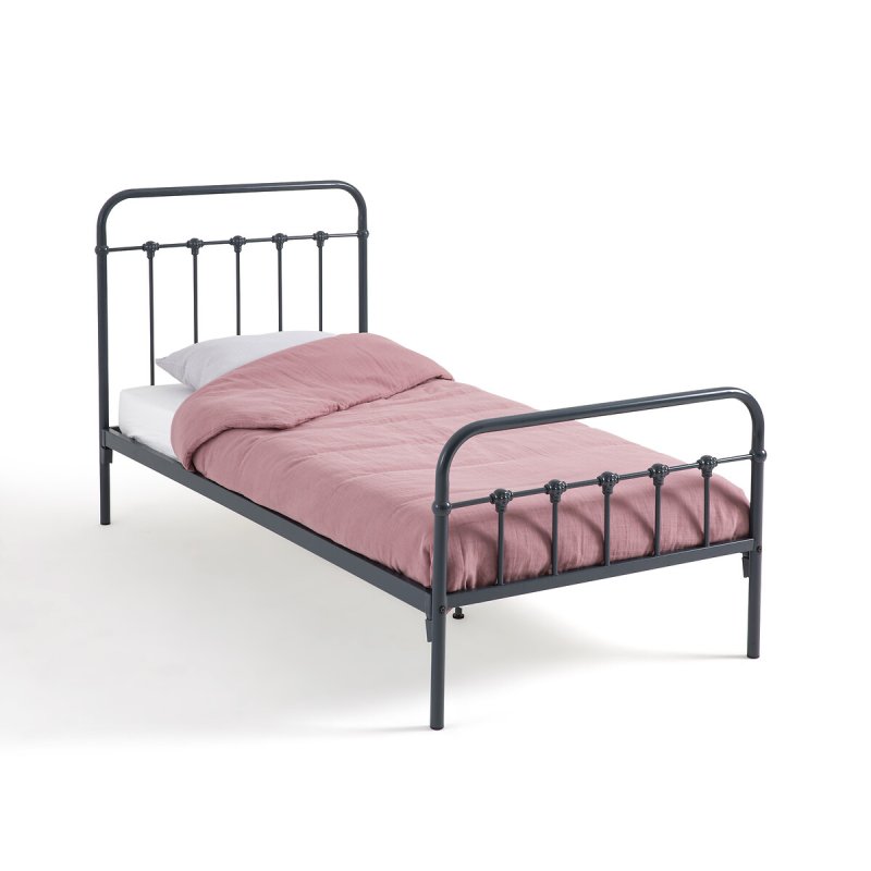 Кровать LaRedoute Кровать Детская с прутьями Asper 90 x 190 см серый