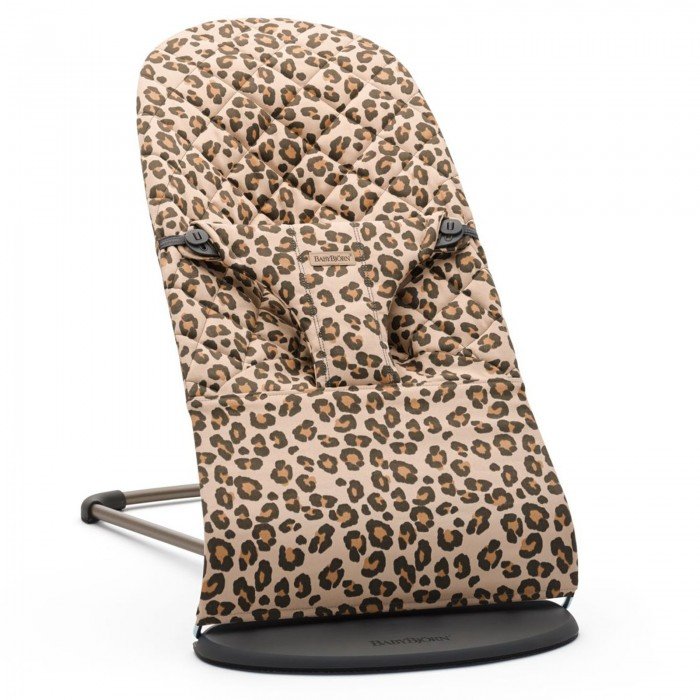 Кресла-качалки, шезлонги BabyBjorn Кресло-шезлонг Bliss Cotton Leopard